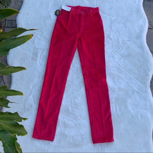 90’s Vintage high waist chunky Lee corduroys - Picture 5 of 12